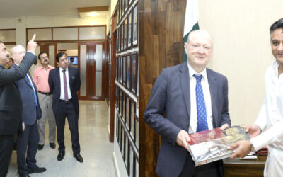 German Consul General, Dr. Rudiger Lotz Visit