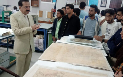 Delegation of S.T.D.C. visit at Sindh Archives
