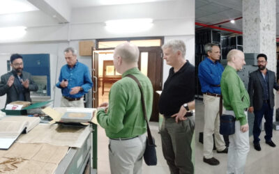 Honourable Ambassador of the Germany for Sudan visit at Sindh Archives