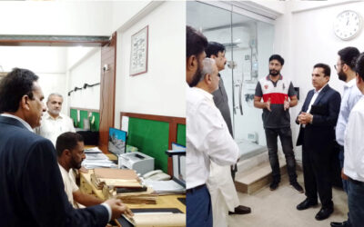 Board of Revenue Sindh, Members (RS & EP) Wing, visited at Sindh Archives