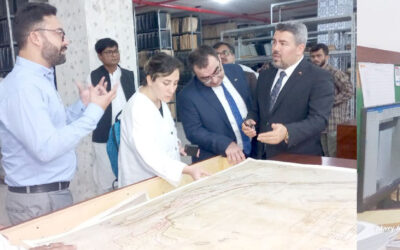 The Team Members of TIKA Turkey & Karachi, visited at Sindh Archives