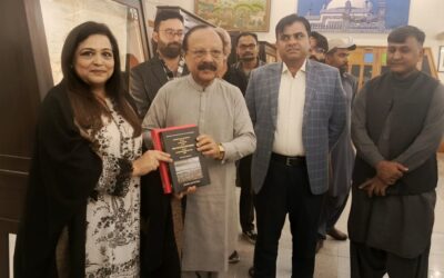 Sr. Controller Examination & Students of SZABIST University Karachi visit at Sindh Archives