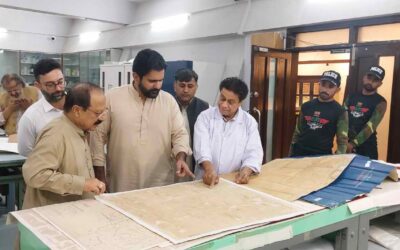 Spokesman of the Government of Sindh Mr. Nadir Gabol visit at Sindh Archives